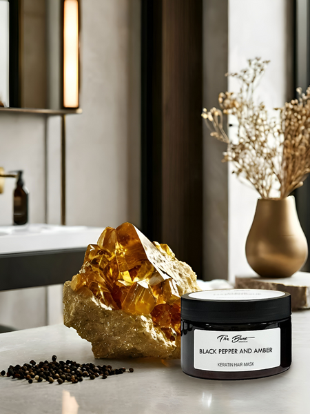 Маска для волос с кератином Black Pepper and Amber, 250 мл